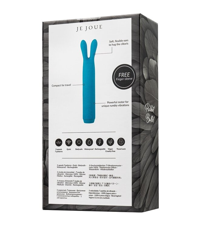 Rimba Je Joue - Rabbit - Bullet Vibrator - Blauw