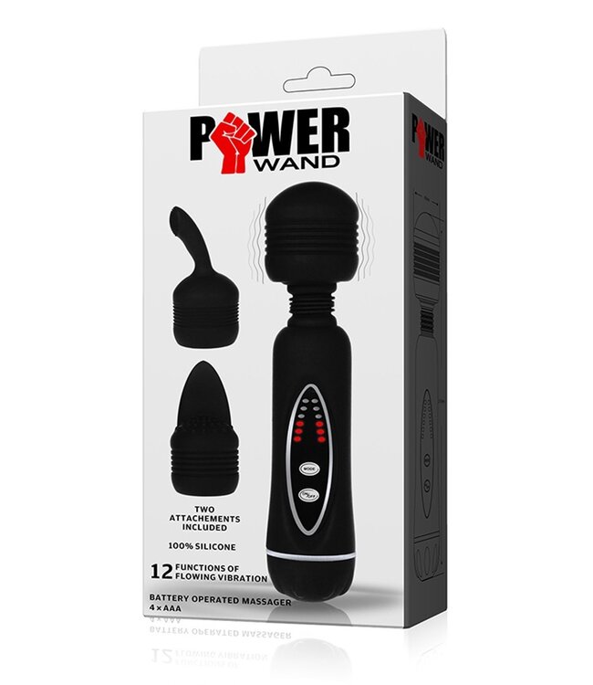 Rimba Black Power Wand with 2 Heads
