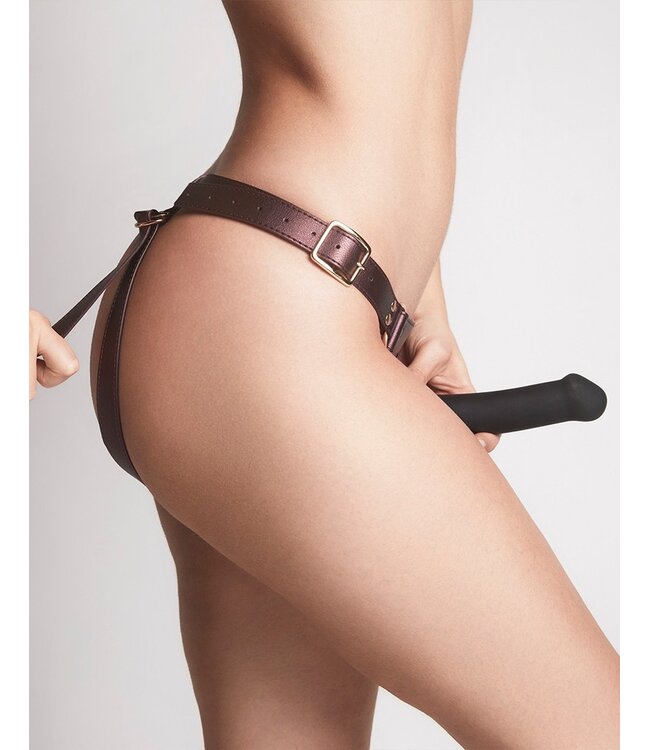 Rimba Strap-On-Me - Harnais Simili Generous - Aubergine