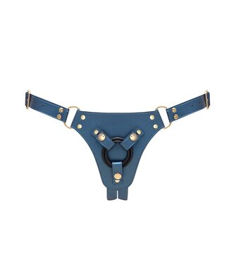 Rimba Strap-On-Me - Harnais Simili Generous - Blauw
