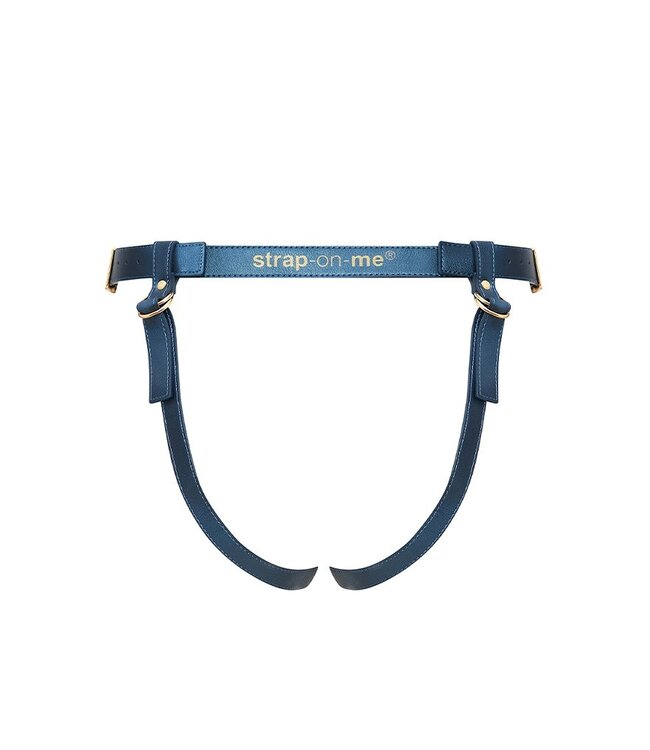 Rimba Strap-On-Me - Harnais Simili Generous - Blauw