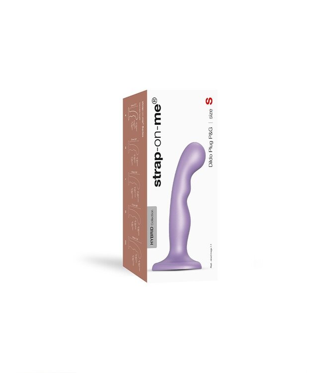 Rimba Strap-On-Me - Dildo Plug P&G Maat S - Metallic Lila