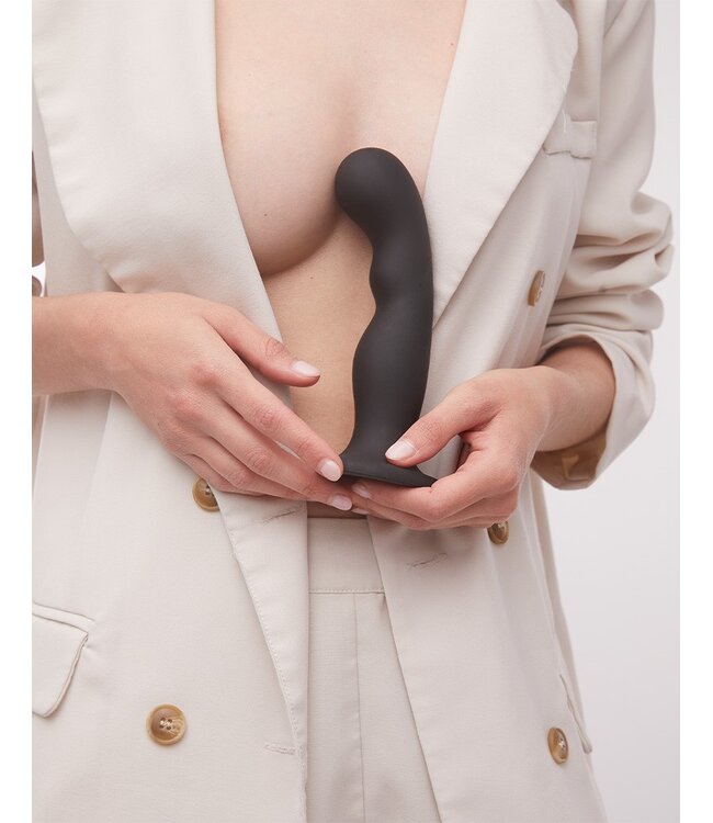 Rimba Strap-On-Me - Dildo Plug P&G Maat XL - Zwart