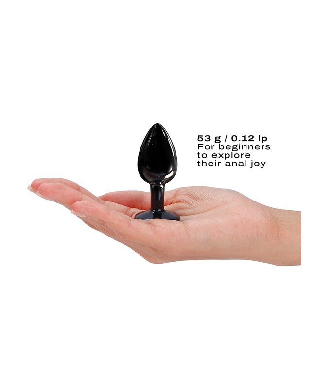 Rimba Dorcel - Diamond Plug Maat S - Butt Plug - Zwart