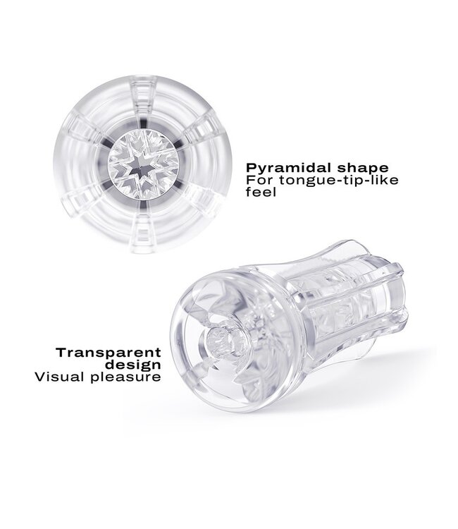 Rimba Dorcel - Deep Blow Extrem - Sleeve voor Masturbator - Transparant