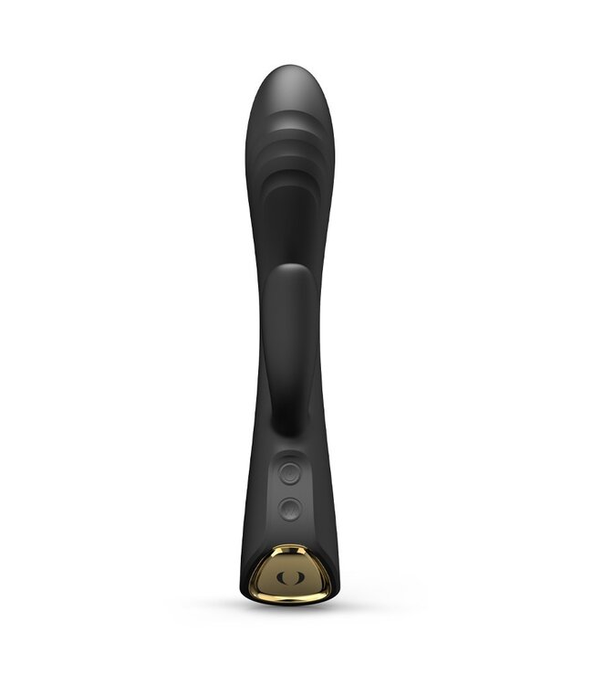 Rimba Dorcel - Flexi Rabbit - Verwarmde Rabbit Vibrator - Zwart