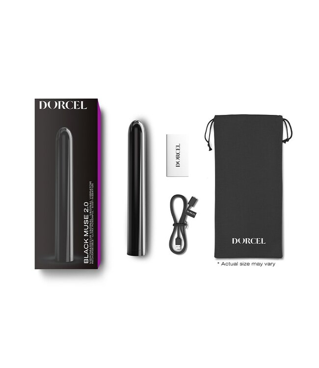 Rimba Dorcel - Black Muse 2.0 - Bullet Vibrator - Zwart