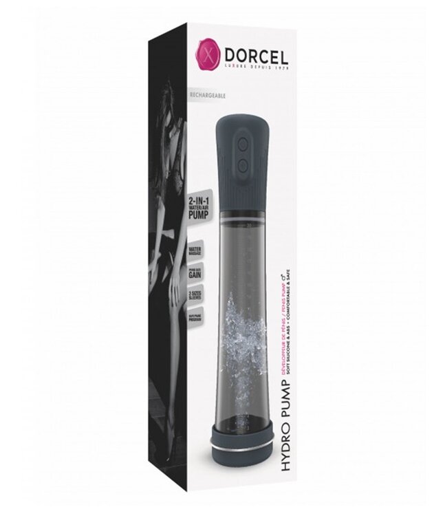 Rimba Dorcel - Hydro Pump - Oplaadbare penispomp - Zwart - 6072509