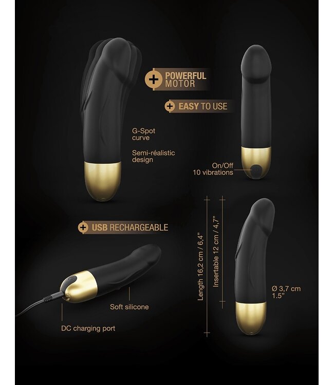 Rimba Dorcel - Real Vibration S 2.0  Black-Gold 6072202