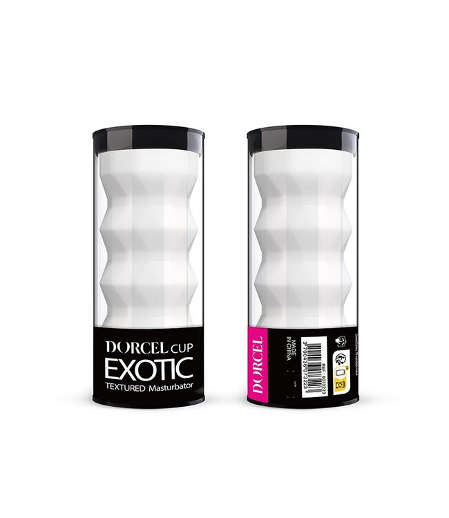 Rimba Dorcel - Masturbatorcup met Structuur - Exotisch - Wit