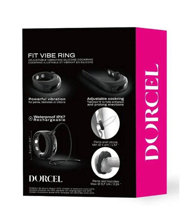 Rimba Dorcel - Fit Vibe Ring - Zwart