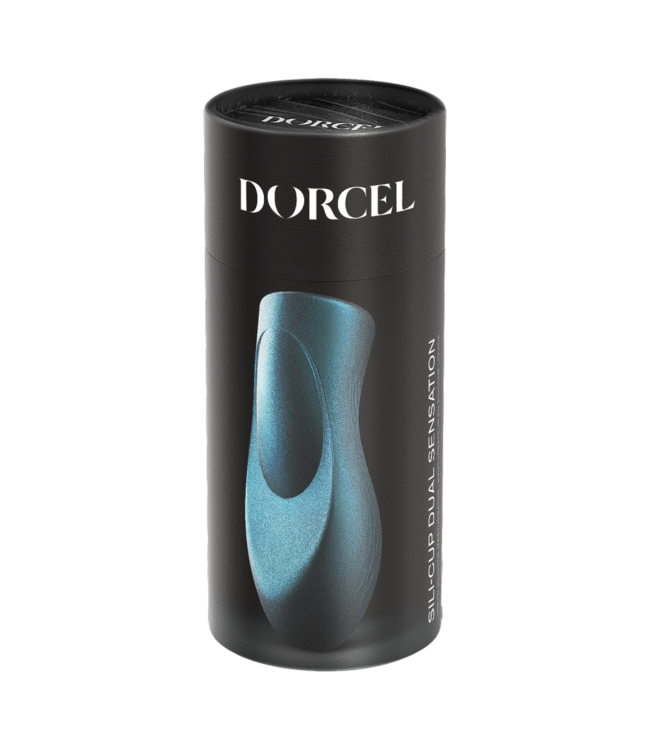 Rimba Dorcel - Sili-Cup - Dual Sensation Masturbator - Blauw Metallic