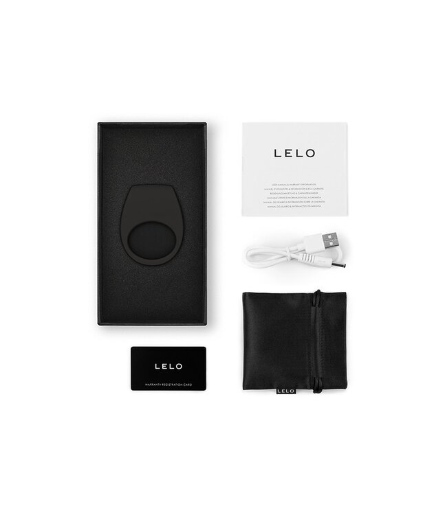 Rimba LELO - Tor 3 - Cock Ring Vibrator (met App Control) - Zwart
