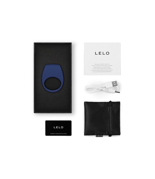 Rimba LELO - Tor 3 - Cock Ring Vibrator (met App Control) - Blauw