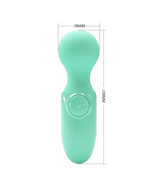 Rimba Pretty Love - Mini Stick - Mini Wand Vibrator - Groen