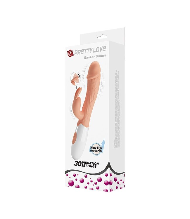 Rimba Pretty Love - Easter Bunny - Realistische Rabbit Vibrator - Nude