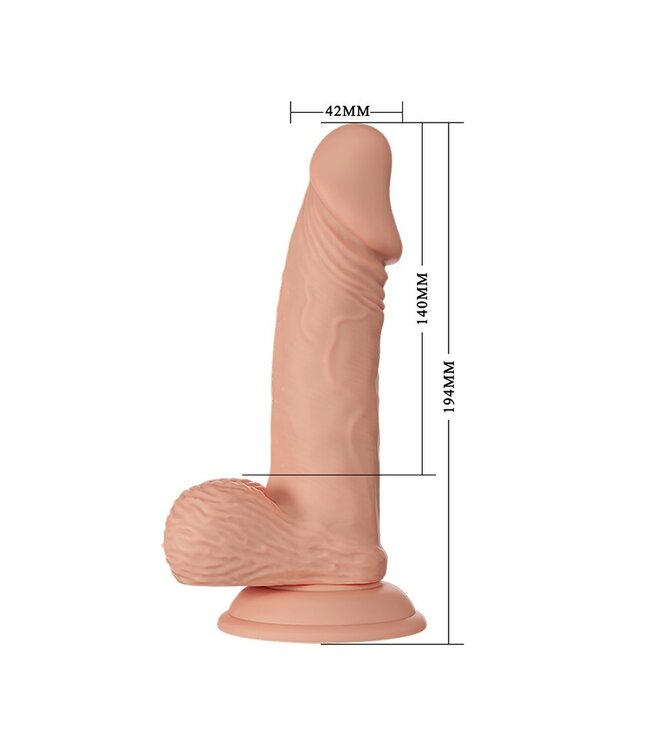 Rimba Pretty Love - Zebulon - Realistische Dildo 19.4 cm - Nude
