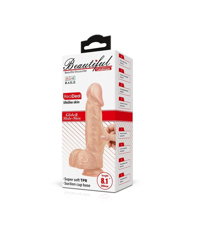 Rimba Pretty Love - Catoblepas - Realistische Dildo 20.6 cm - Nude