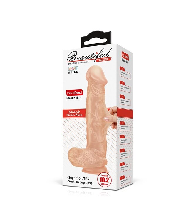Rimba Pretty Love - Bergrisi - Realistische Dildo 26 cm - Nude