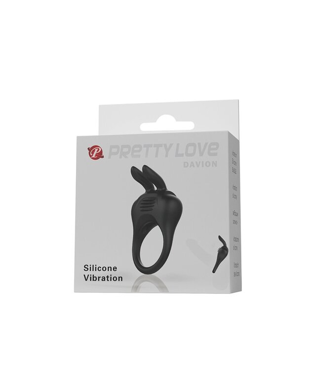 Rimba Pretty Love - Davion - Cockring Vibrator - Zwart
