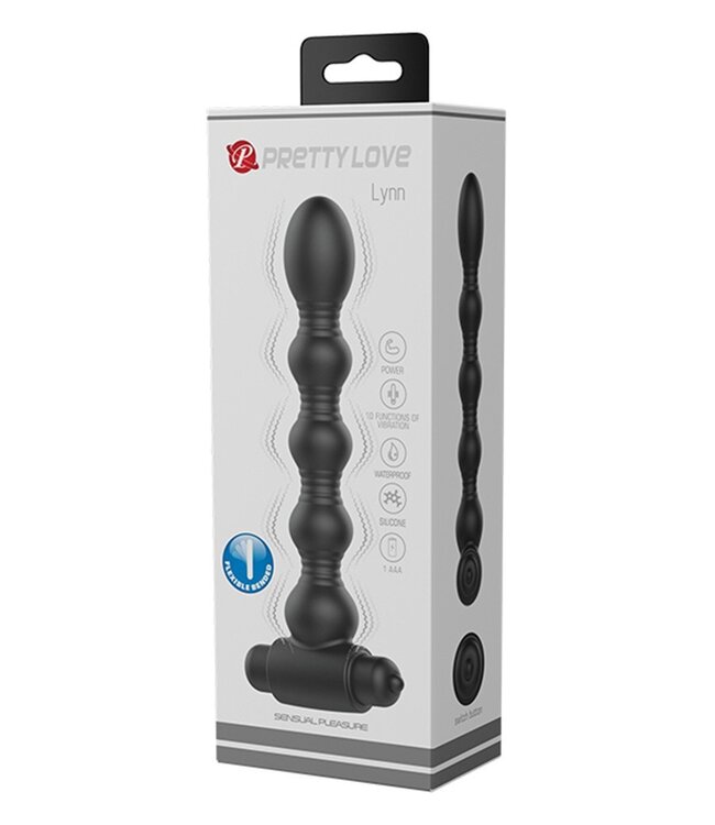 Rimba Pretty Love - Lynn - Vibrerende Anaalplug - Zwart