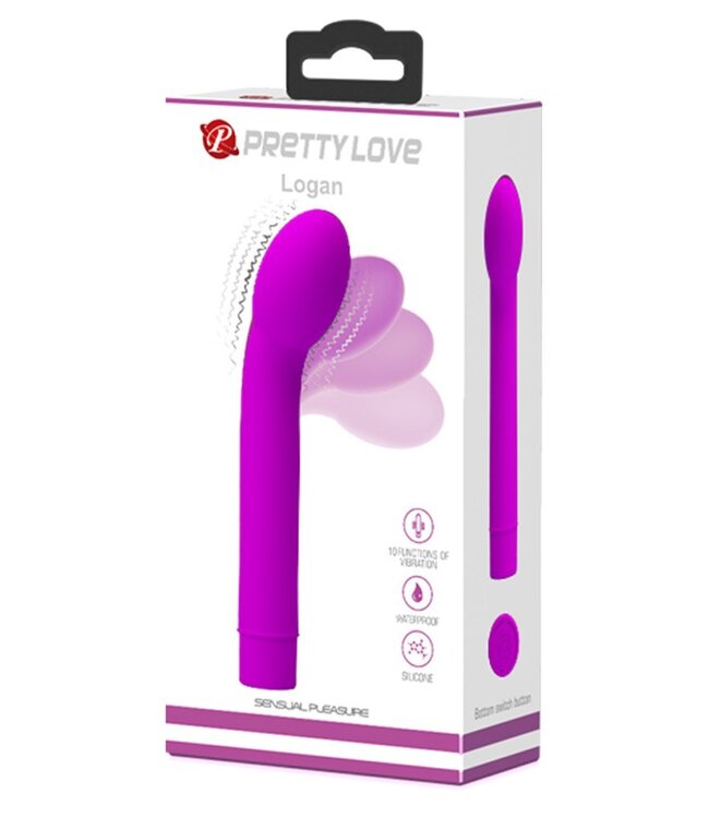 Rimba Pretty Love - Logan - Bendable G-Spot Vibrator - Pink