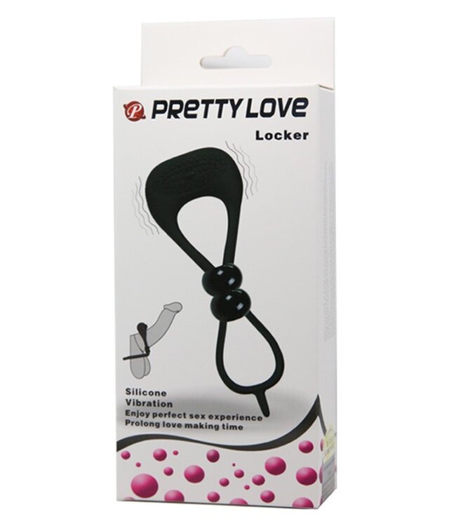 Rimba Pretty Love Locker - Vibrating cockring
