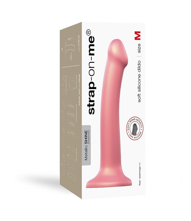 Rimba Strap-on-Me Mono Density Dildo Pink Metallic M