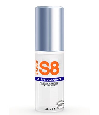 S8 Waterbased Cooling Anal Lube 50ml