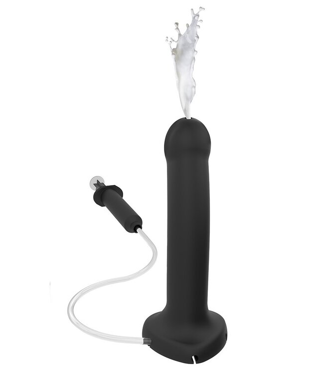 Rimba Strap-On-Me - Squirting Cum Dildo Maat L - Zwart