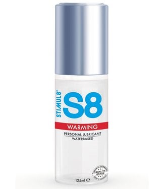 S8 Waterbased Warming Lube 125ml