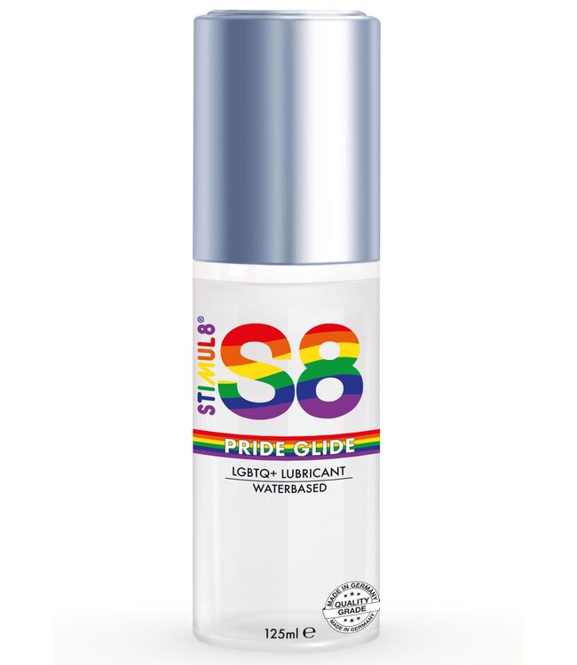 S8 Waterbased Pride Glide Lube 125ml