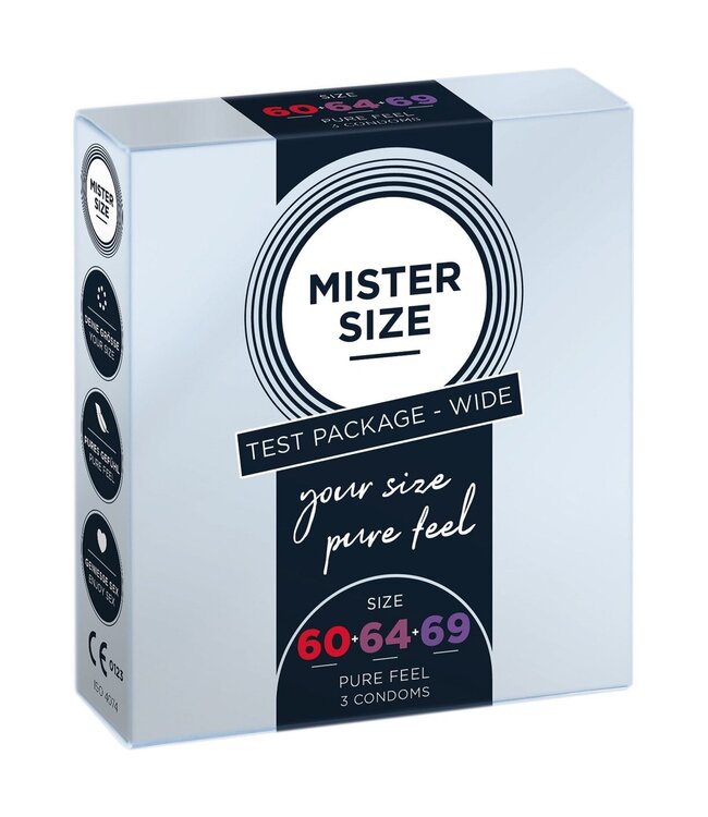 Mister Size 60-64-69mm 3-pack