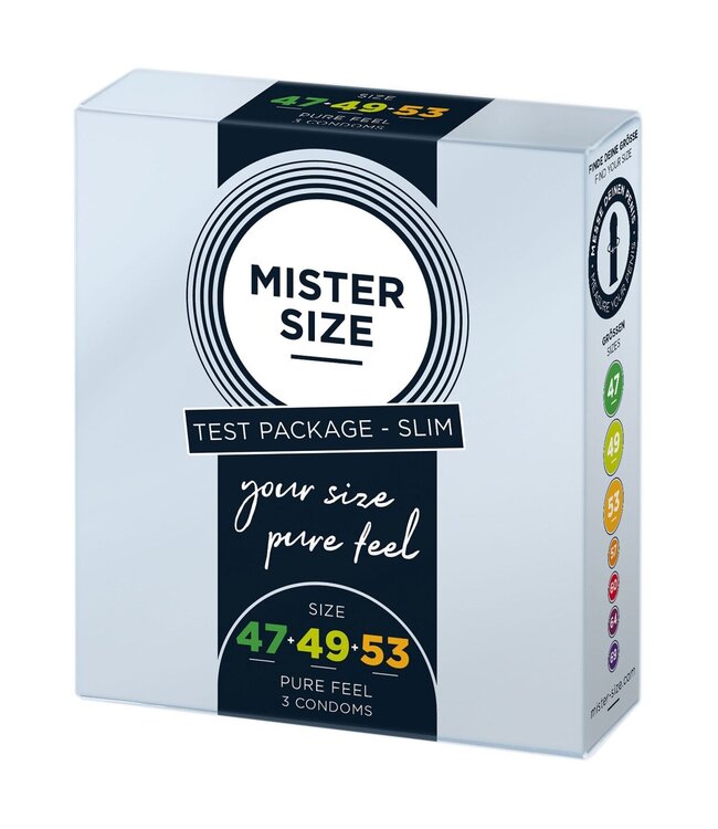 Mister Size 47-49-53mm 3-pack