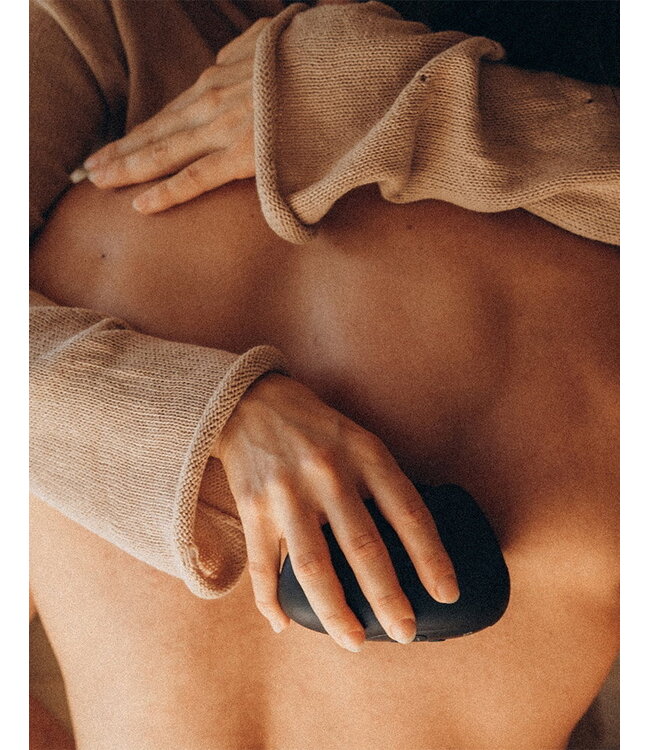 Rimba MANWAN - Sub One - Vibrerende Masturbator met Tapping Feature - Velvet Red