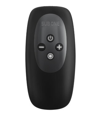 Rimba MANWAN - Sub One - Vibrerende Masturbator met Tapping Feature - Infinity Black