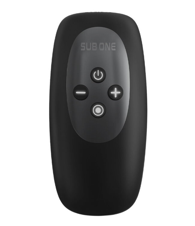 Rimba MANWAN - Sub One - Vibrerende Masturbator met Tapping Feature - Infinity Black