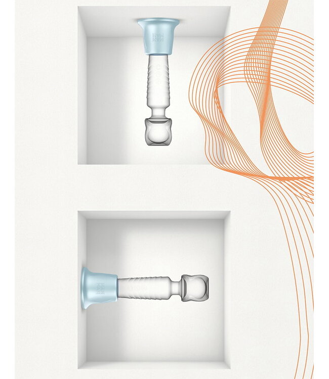 Rimba MANWAN - Holden - universele wandhouder tot 4,5 cm diameter - Poolblauw