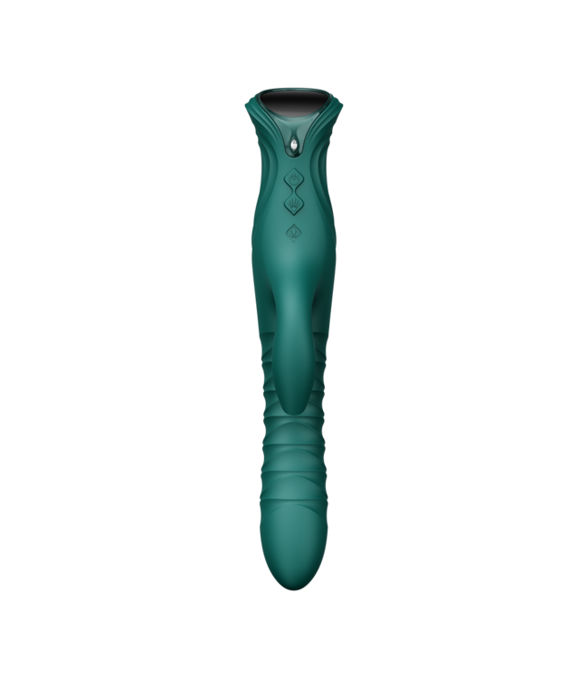 Rimba ZALO MOSE 2 – Rabbit Thrusting Vibrator – Groen