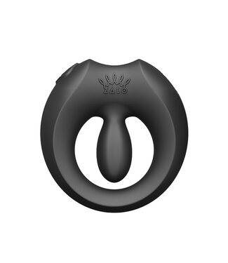 Rimba ZALO - Apis - Vibrerende koppelring, App Controlled - Obsidian Zwart
