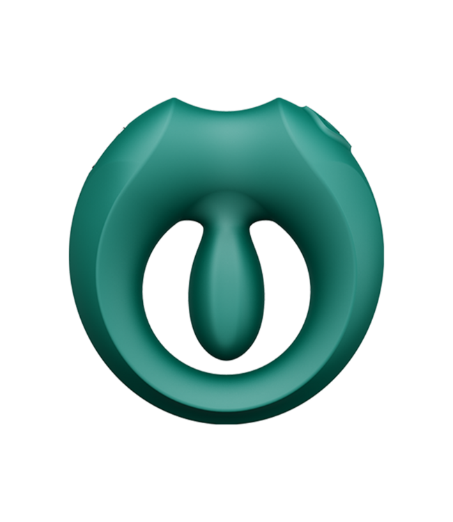 Rimba ZALO - Apis - Vibrerende koppelring, App gecontroleerd - Turquoise Groen