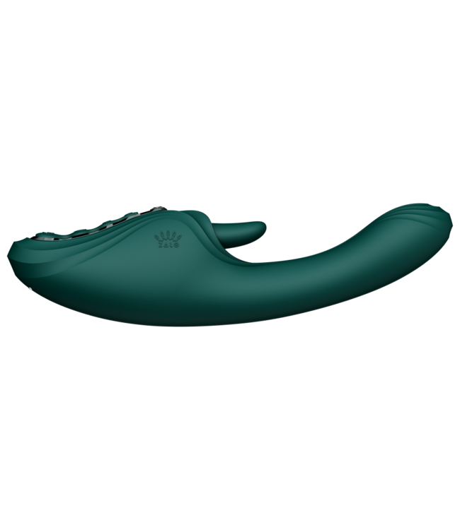 Rimba ZALO - Ares - G-Spot Rabbit Vibrator App-Controlled - Turquoise Groen