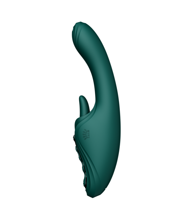 Rimba ZALO - Ares - G-Spot Rabbit Vibrator App-Controlled - Turquoise Groen
