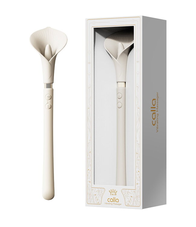 Rimba ZALO - Calla Vibrerende Massager - Ivoorwit