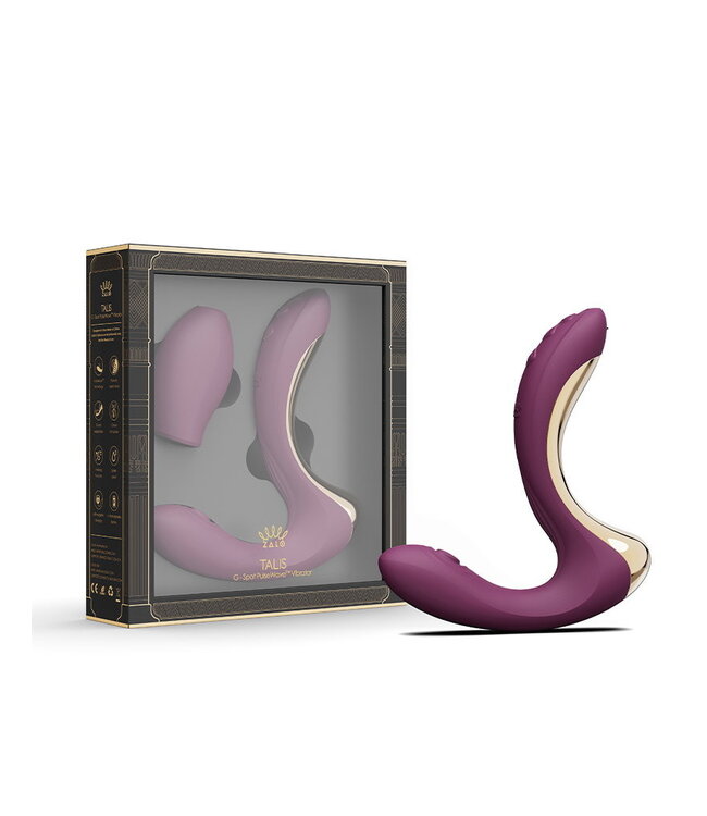 Rimba ZALO - Talis - G-Spot Pulsewave Vibrator - Paars