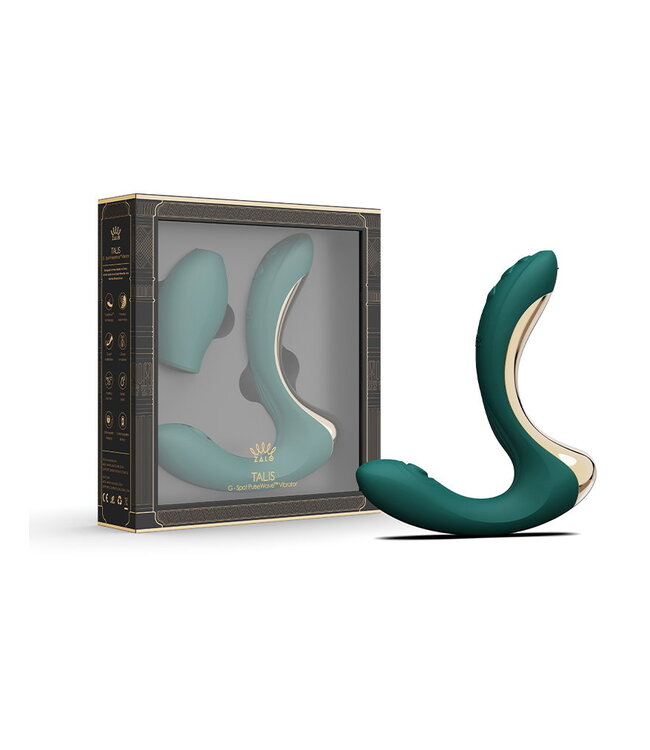 Rimba ZALO - Talis - G-Spot Pulsewave Vibrator - Groen