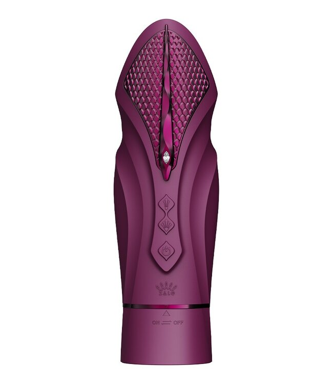 Rimba ZALO - Sesh - Verwarmende Vibrator met Afstandsbediening - Paars