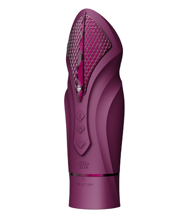 Rimba ZALO - Sesh - Verwarmende Vibrator met Afstandsbediening - Paars