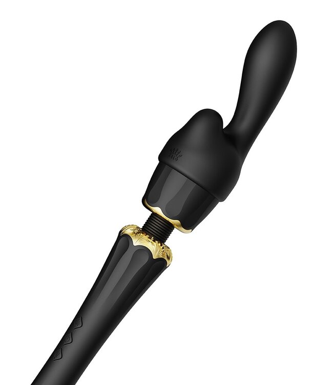 Rimba ZALO - Kyro - Wand Vibrator - Zwart