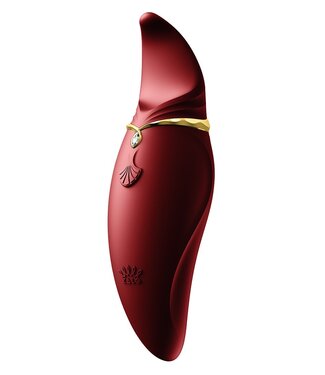 Rimba ZALO Hero Wine Red - Clitoral PulseWave Massager